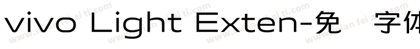 vivo Light Exten字体转换